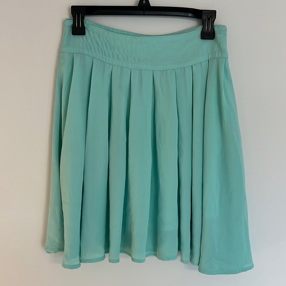 Myan Teal Blue Skirt